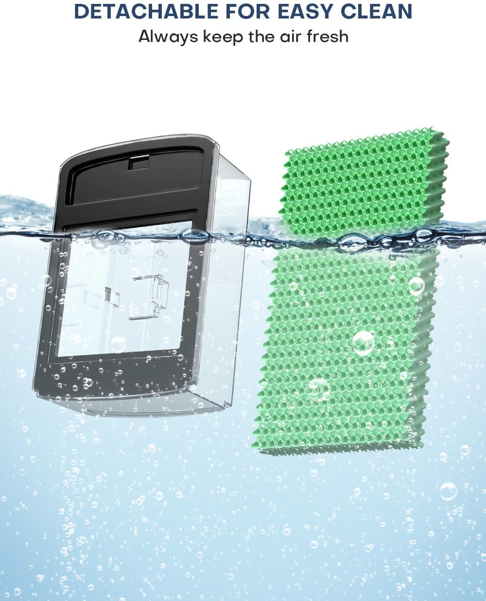 25-INCH Evaporative Air Cooler, Swamp Cooler Air Conditioner w/Double Tanks, Smart Timer, 3 Ice Packs, 60W Windowless Air Conditioner, 70° Oscillation,3-Speed Portable Air Conditioners for Room