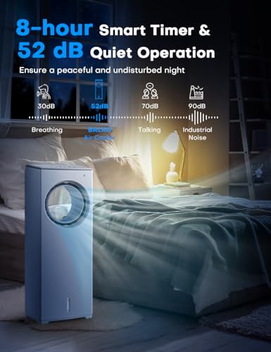 200Y 1.210.003.011 Evaporative Air Cooler, White/Gray