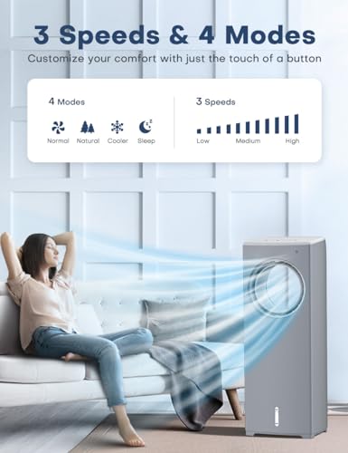 200Y 1.210.003.011 Evaporative Air Cooler, White/Gray