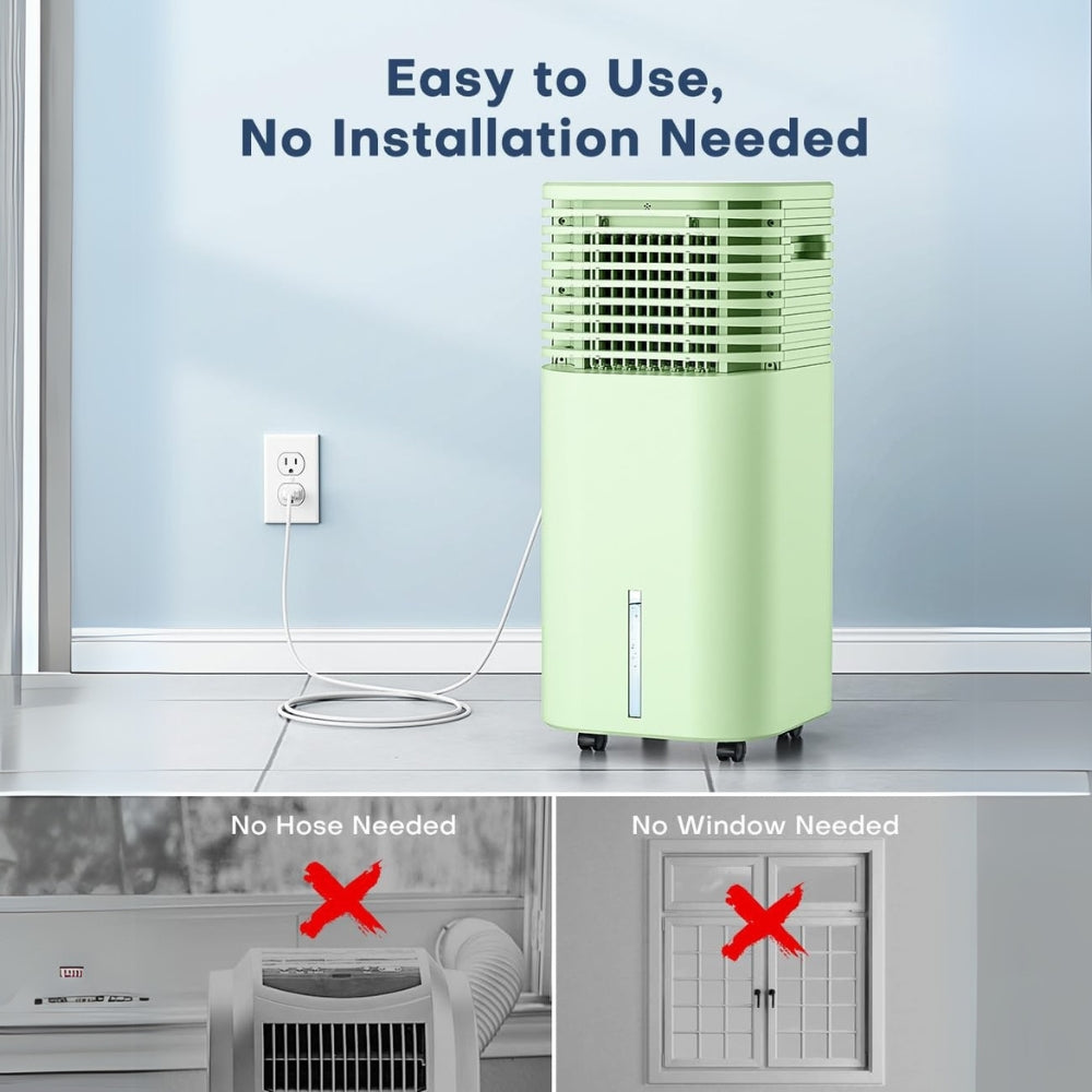 CENSTECH 4-IN-1 Portable Air Conditioners - Green