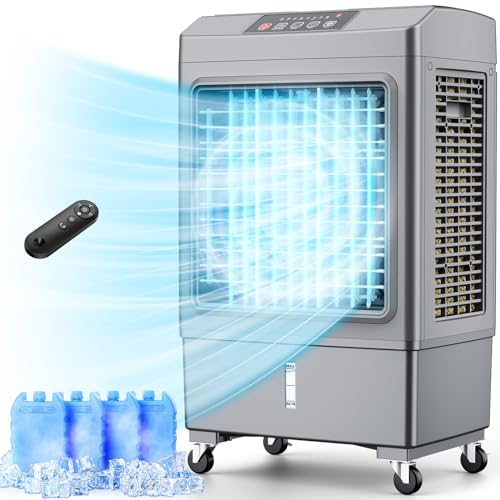 CENSTECH L242Y Portable ASAP evaporative Cooler, Grey